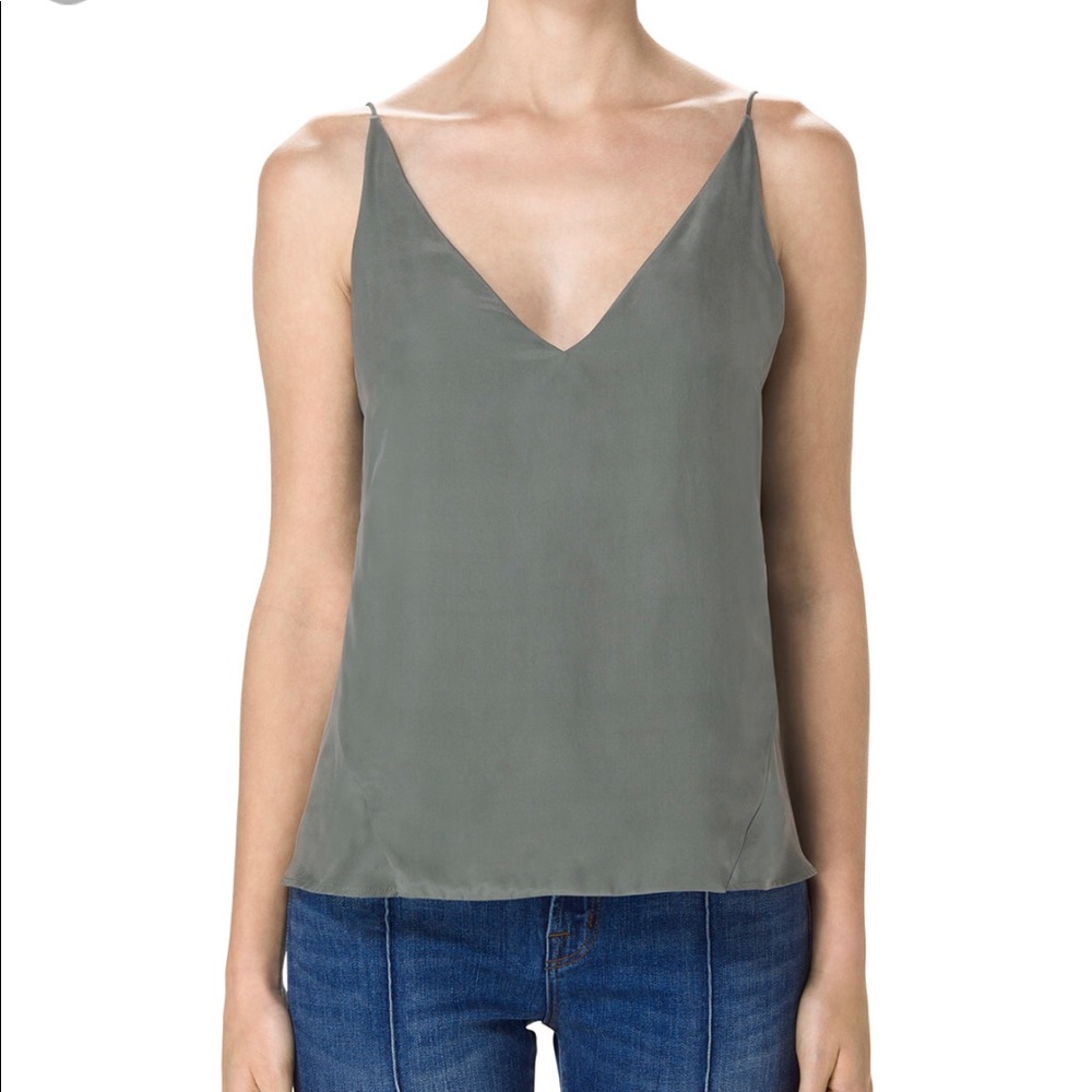 J Brand Silk Tank Top